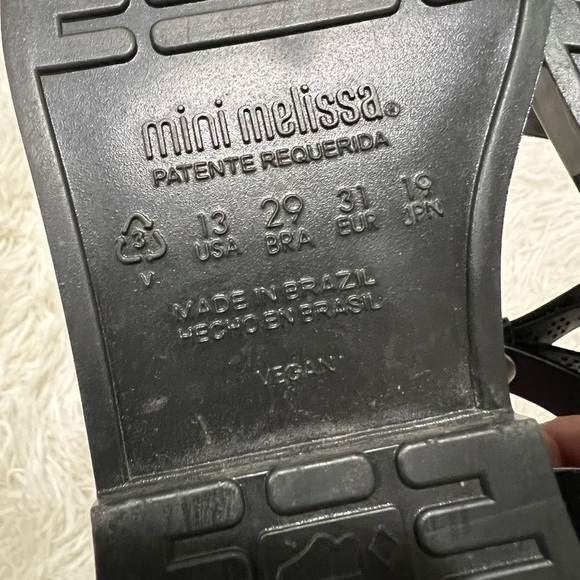 Mini Melissa Amy - size 13 - black - Picture 7 of 8